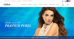 Desktop Screenshot of leola.cz