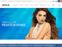 Tablet Screenshot of leola.cz